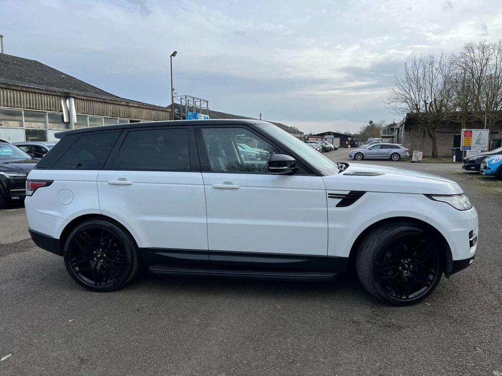 Land Rover Range Rover Sport Suv 3.0 Sd V6 Hse 4Wd Euro 5 Ss 2014 SJ64MWL White #5