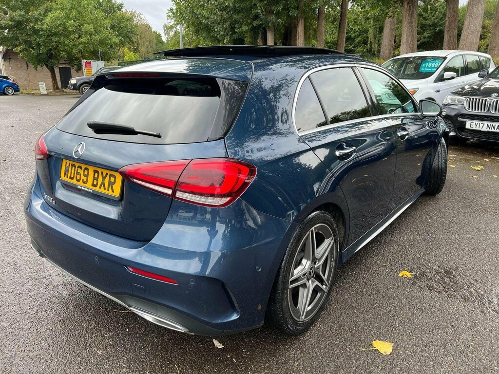 Mercedes-Benz A Class Hatchback 1.5 A180d Amg Line Premium Plus 2 7G-d WD69BXR Blue #6