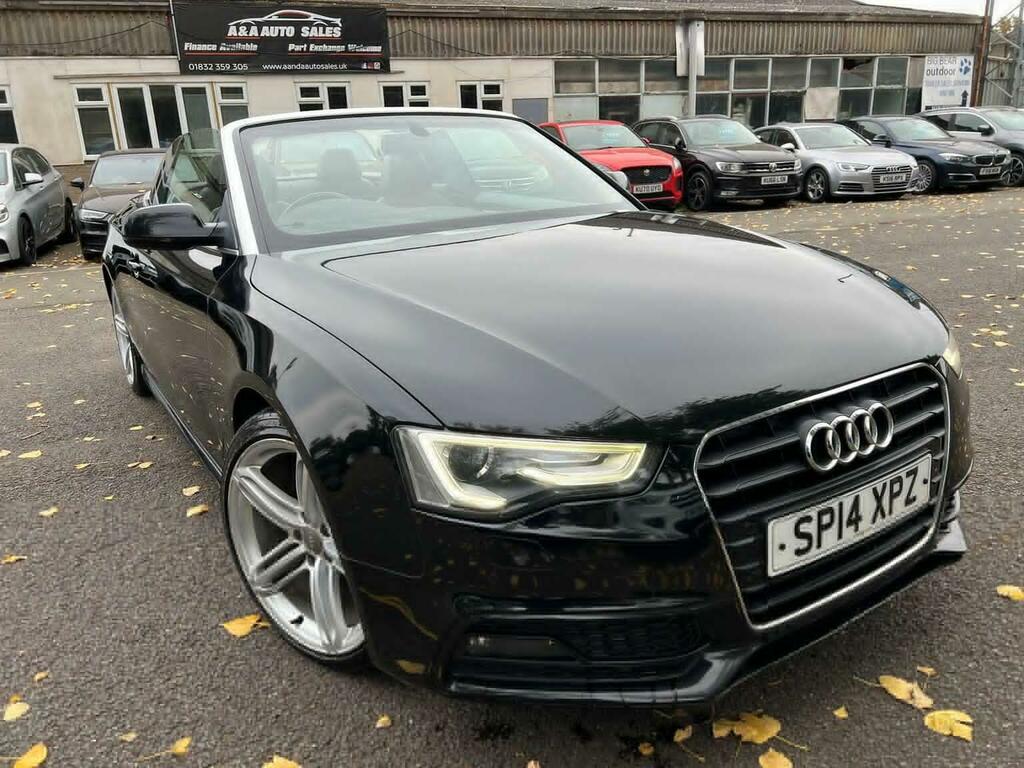 Audi A5 Convertible 2.0 Tdi S Line Special Edition Euro 5 Black