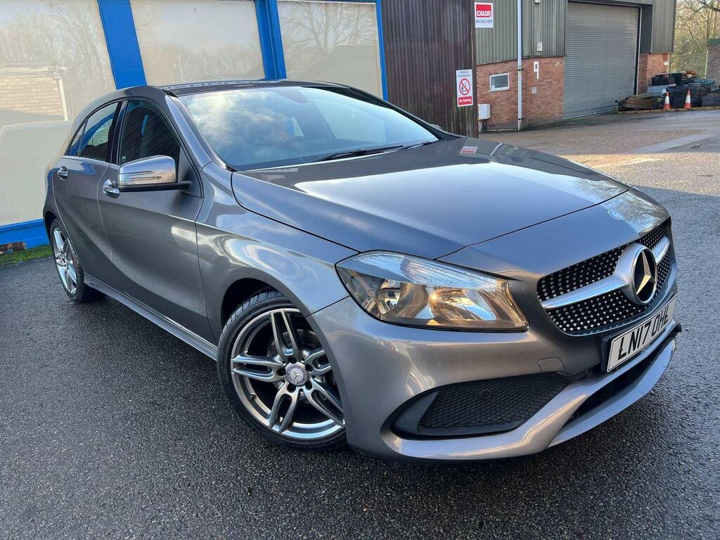 Mercedes-Benz A Class Hatchback 1.6 A160 Amg Line Euro 6 Ss 2017 LN17OHL Grey #2