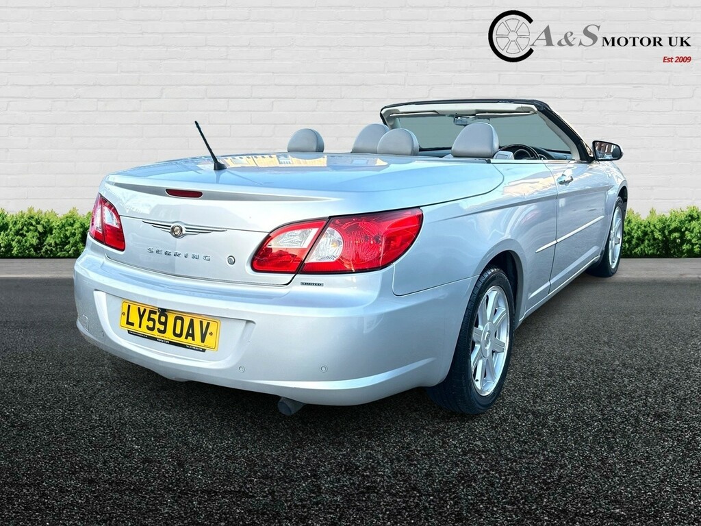 Chrysler Sebring 2.7 V6 Limited Cabrio Silver #4