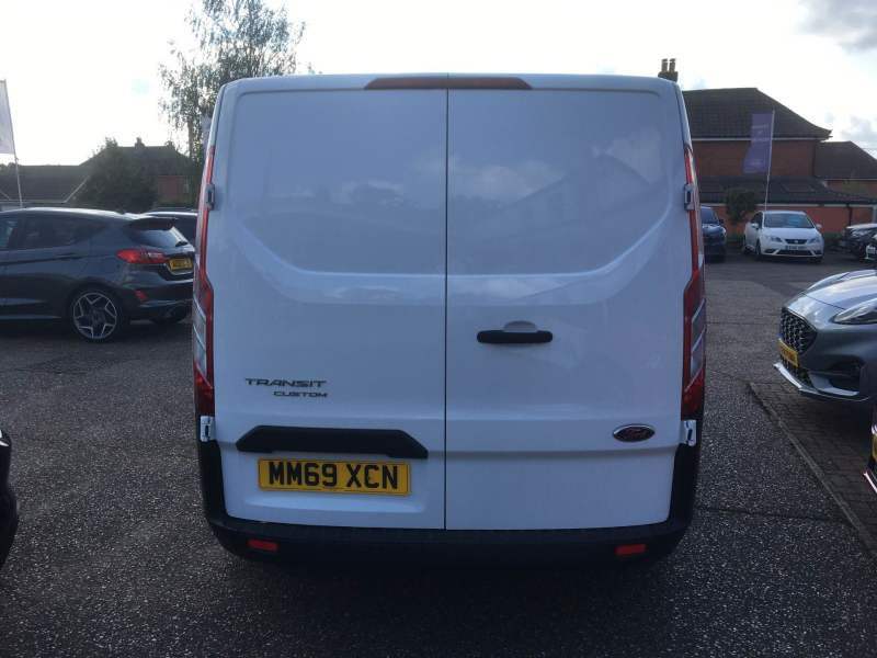 Ford Transit Custom Custom 300L1 2.0Tdci 130Ps - 2019 69 MM69XCN White #4
