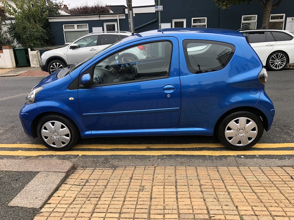 Toyota Aygo Vvt-i Blue GV59ENN Blue #6