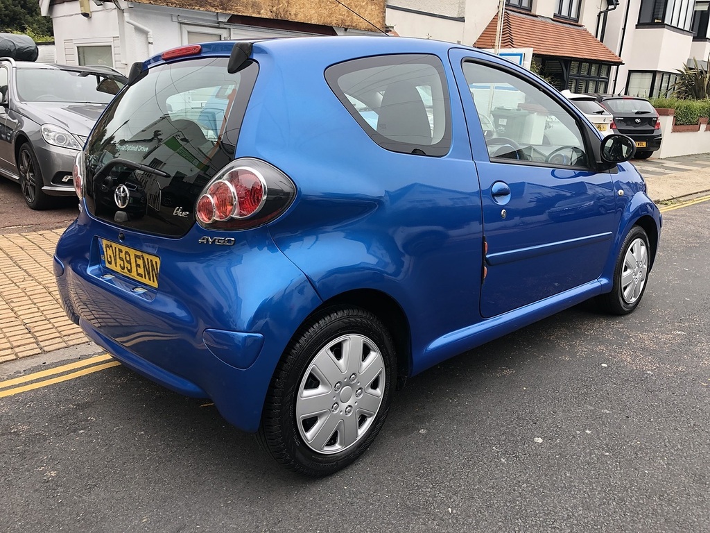 Toyota Aygo Vvt-i Blue GV59ENN Blue #3