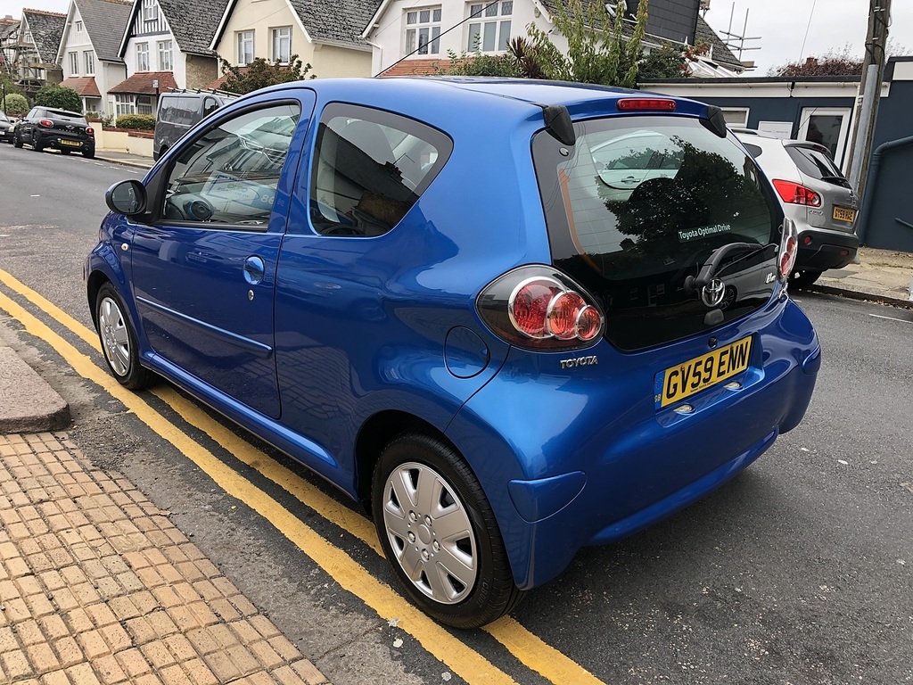 Toyota Aygo Vvt-i Blue GV59ENN Blue #5