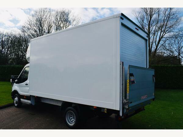 Ford Transit Custom Chassis Cab 350 Luton Hd Leader Rwd L4 Euro 6 HV73VZL White #3