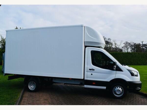 Ford Transit Custom Chassis Cab 350 Luton Hd Leader Rwd L4 Euro 6 HV73VZL White #5