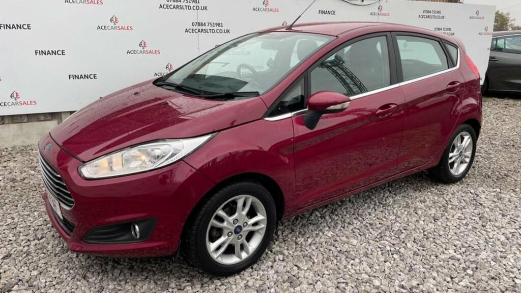Ford Fiesta Hatchback 1.0T Ecoboost Zetec Powershift Euro 5 Red #4