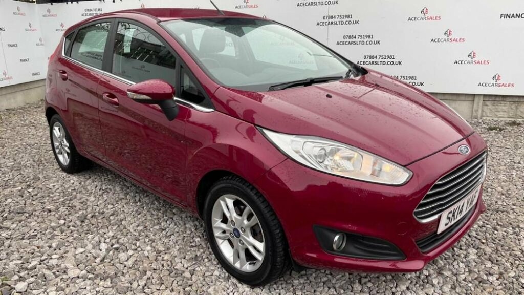 Ford Fiesta Hatchback 1.0T Ecoboost Zetec Powershift Euro 5 Red #2