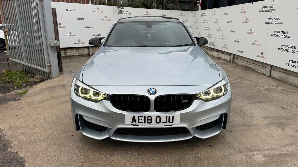 BMW M3 Saloon 3.0 Biturbo Competition Dct Euro 6 Ss AE18OJU Blue #3