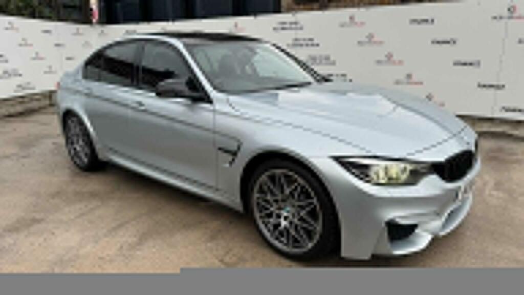 BMW M3 Saloon 3.0 Biturbo Competition Dct Euro 6 Ss AE18OJU Blue #2