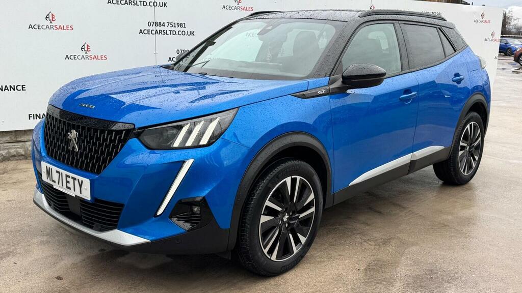 Peugeot 2008 Suv 1.2 Puretech Gt Premium Eat Euro 6 Ss ML71ETY Blue #4