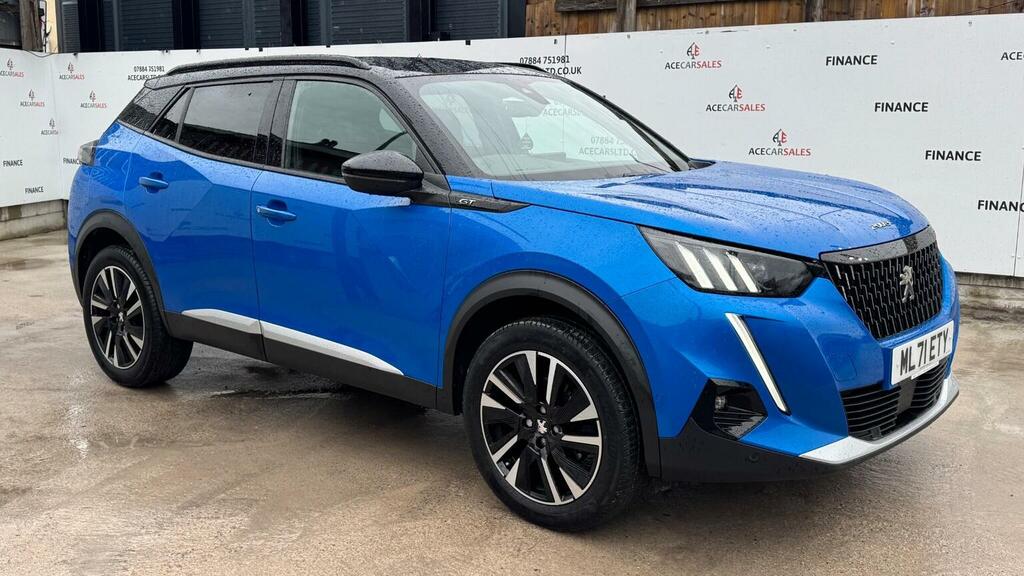 Peugeot 2008 Suv 1.2 Puretech Gt Premium Eat Euro 6 Ss ML71ETY Blue #2
