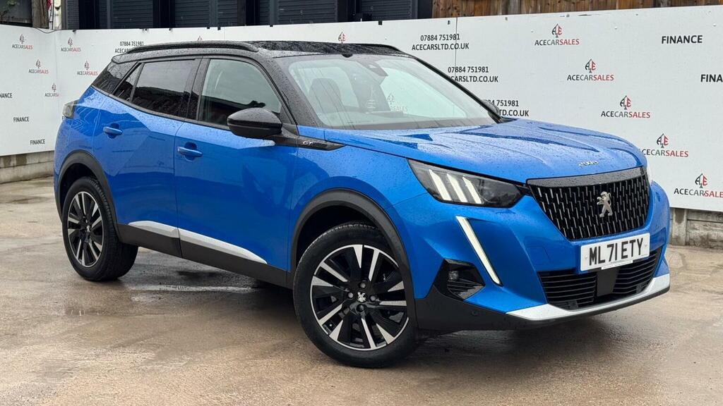 Peugeot 2008 Suv 1.2 Puretech Gt Premium Eat Euro 6 Ss Blue