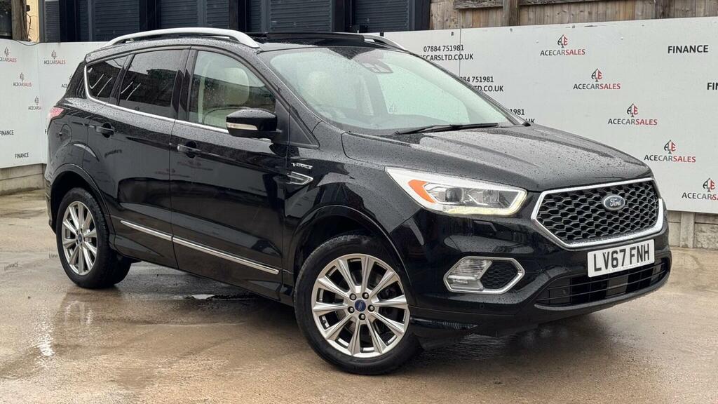 Ford Kuga Suv 2.0 Tdci Vignale Powershift Awd Euro 6 Ss 5 Black