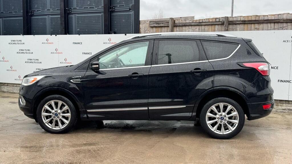 Ford Kuga Suv 2.0 Tdci Vignale Powershift Awd Euro 6 Ss 5 LV67FNH Black #5