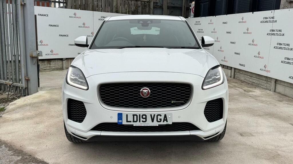 Jaguar E-Pace Suv 2.0 D180 R-dynamic Se Awd Euro 6 Ss LD19VGA White #3