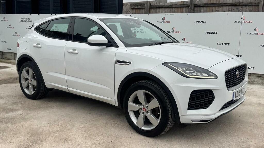 Jaguar E-Pace Suv 2.0 D180 R-dynamic Se Awd Euro 6 Ss LD19VGA White #2