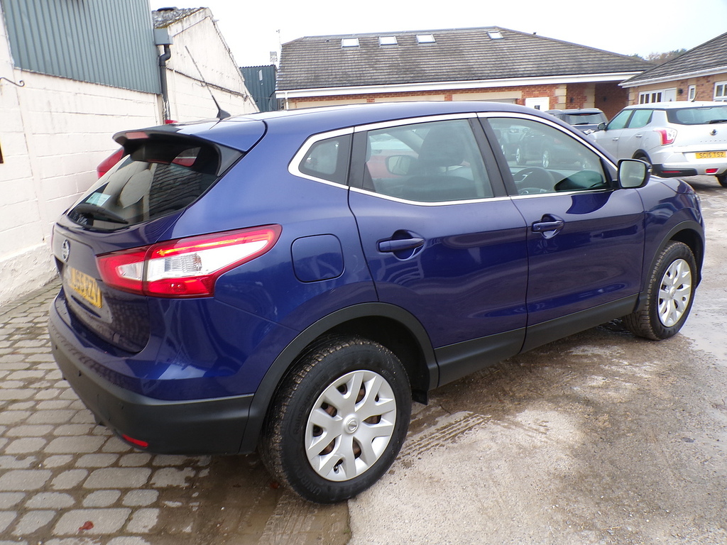 Nissan Qashqai Dig-t Visia NJ65RZV Blue #6
