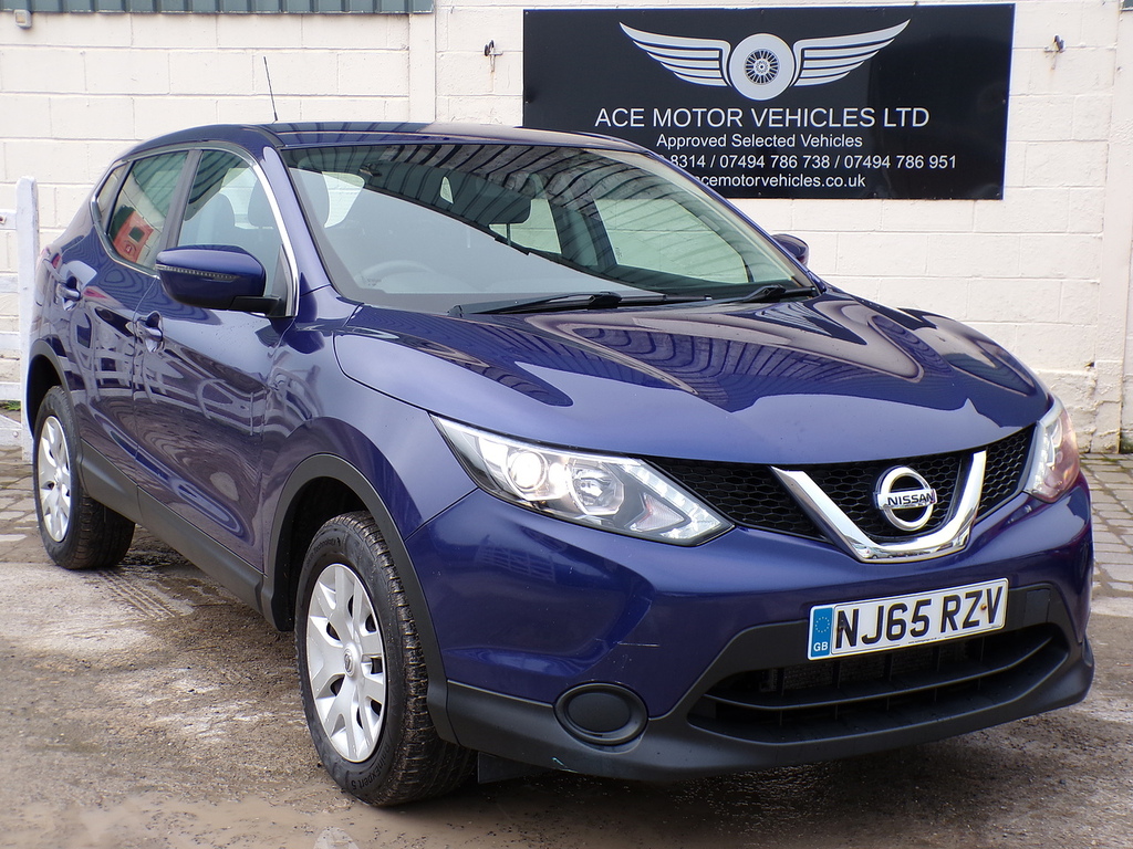 Nissan Qashqai Dig-t Visia Blue