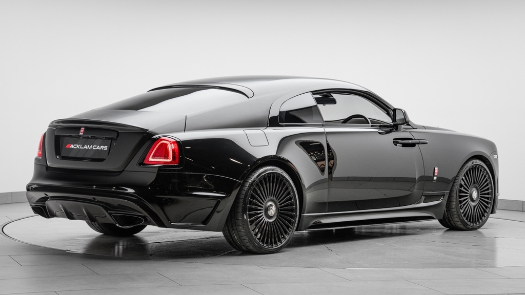 Rolls-Royce Wraith 6.6 V12 Coupe Euro 6 591 Bhp SO19NHP Black #5