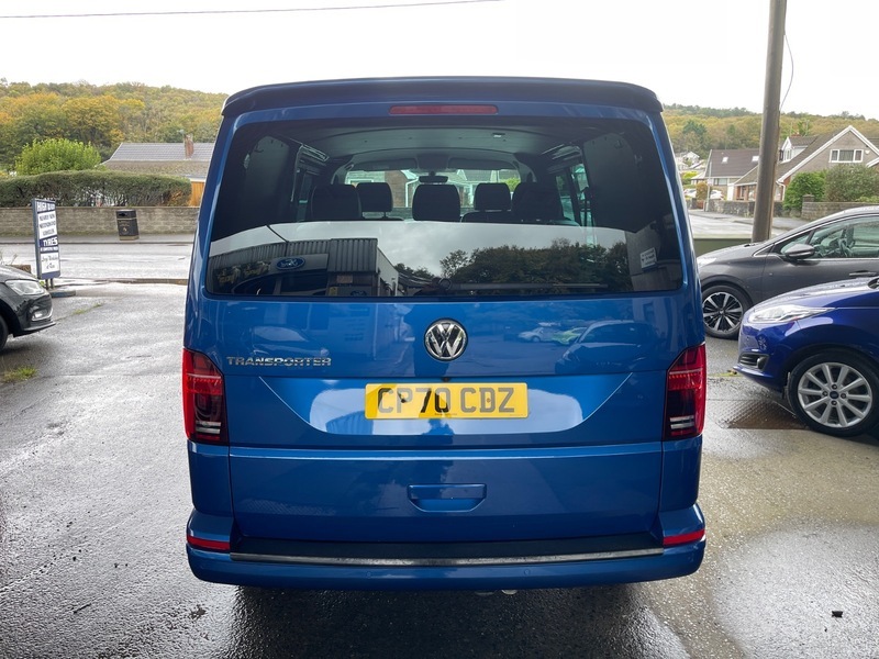 Volkswagen Transporter T32 Tdi Kombi Highline CP70CDZ Blue #6