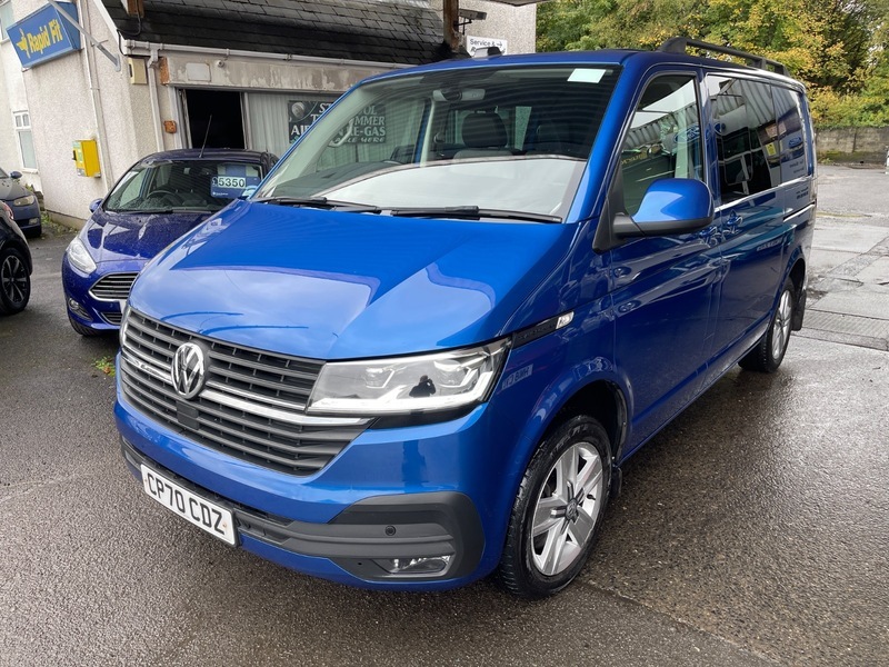 Volkswagen Transporter T32 Tdi Kombi Highline CP70CDZ Blue #2