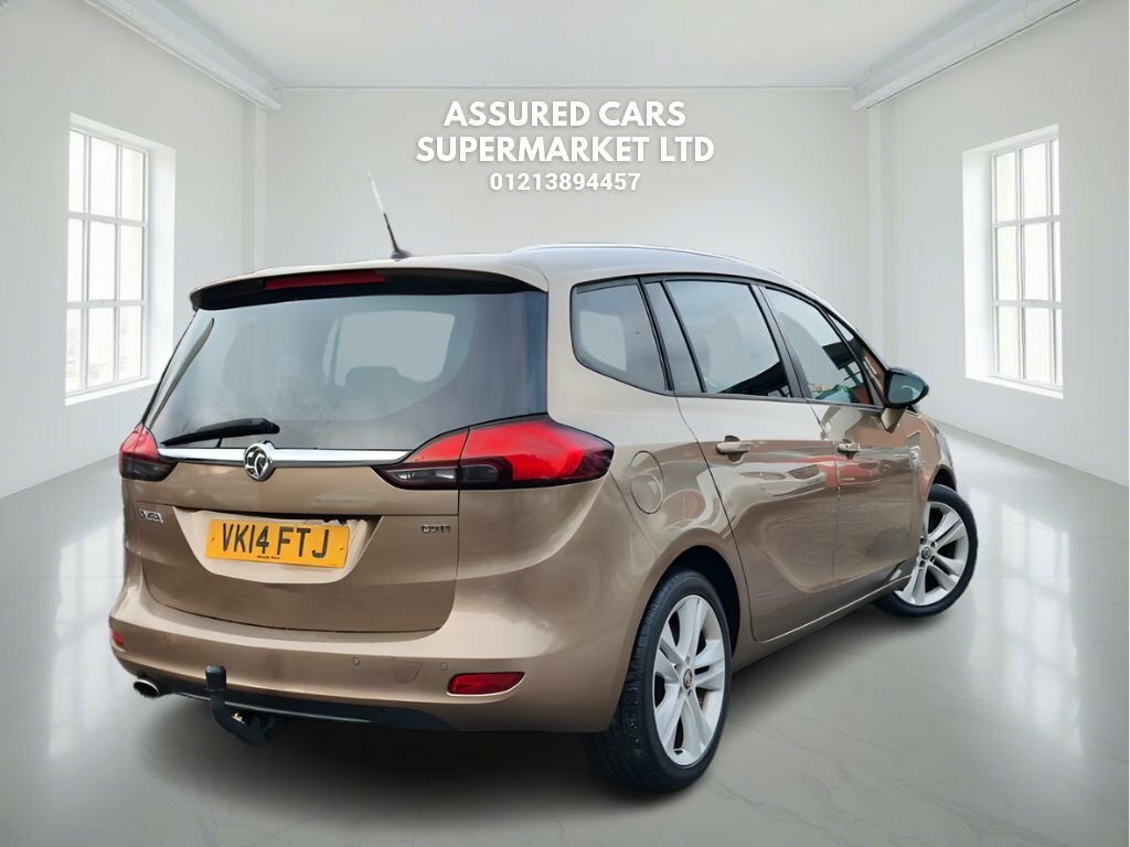 Vauxhall Zafira Tourer 2L Sri VK14FTJ Brown #4