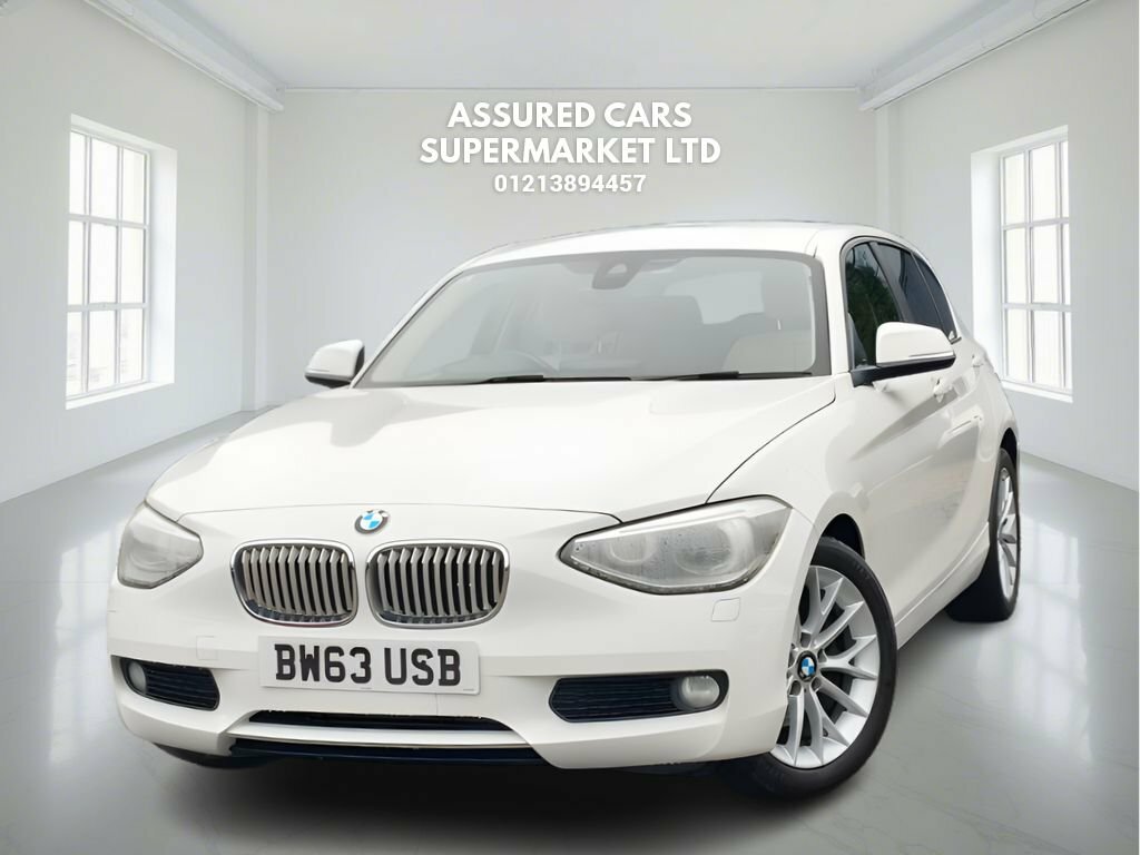 BMW 1 Series Hatchback BW63USB White #2