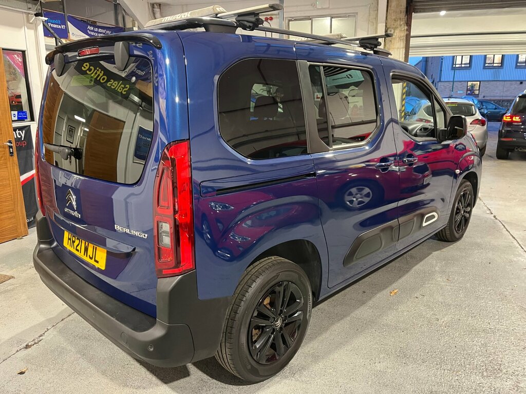 Citroen Berlingo 1.5 Bluehdi Flair M Mpv Euro 6 HR21WJL Blue #4