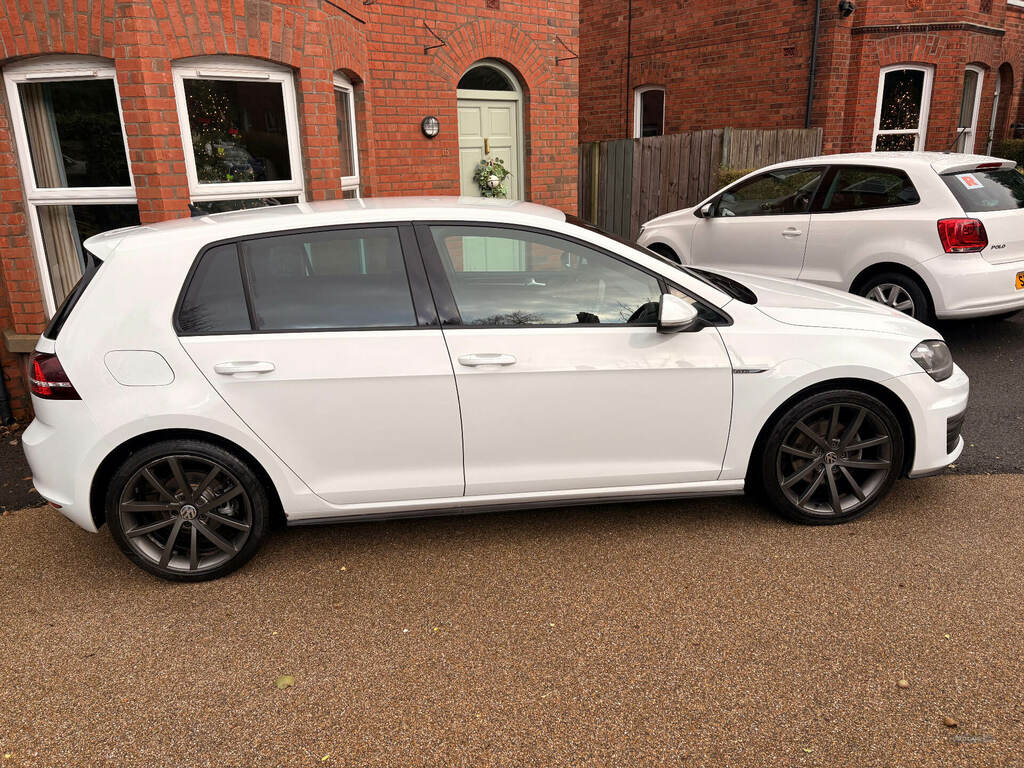Volkswagen Golf 2.0 Tdi Gt Dsg VA64ZNK White #5