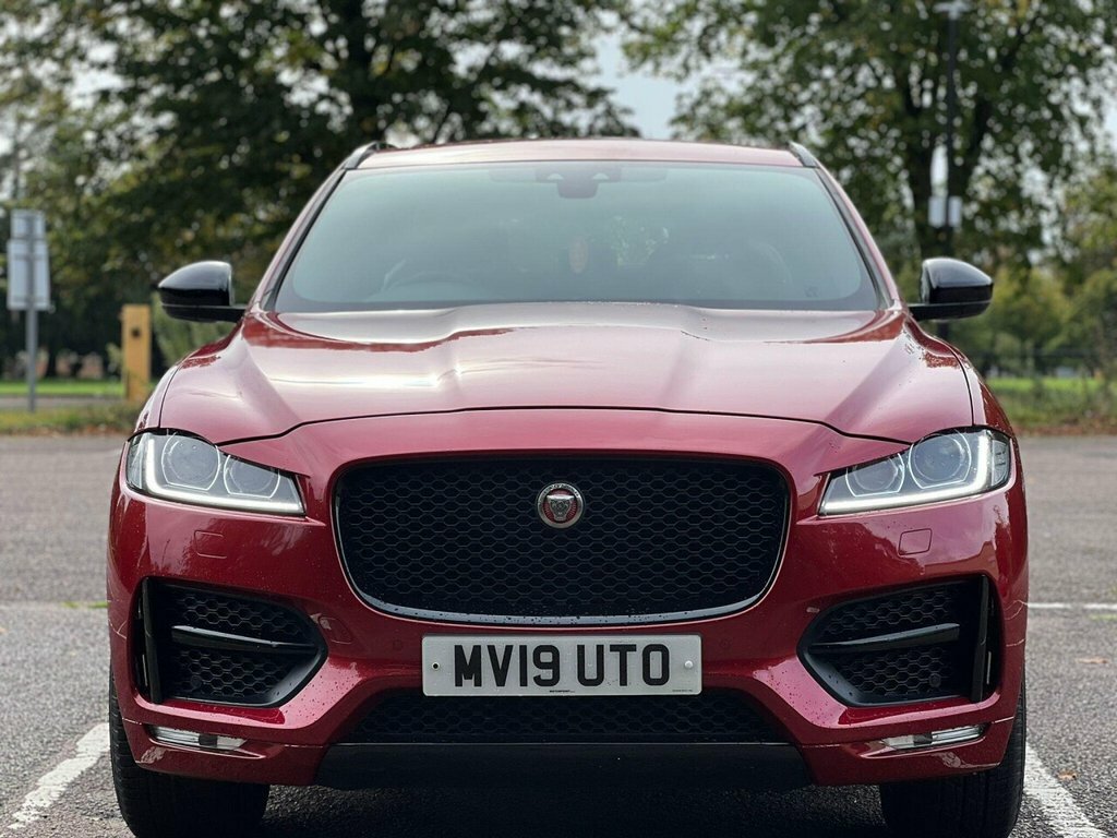 Jaguar F-Pace R-sport Red #2