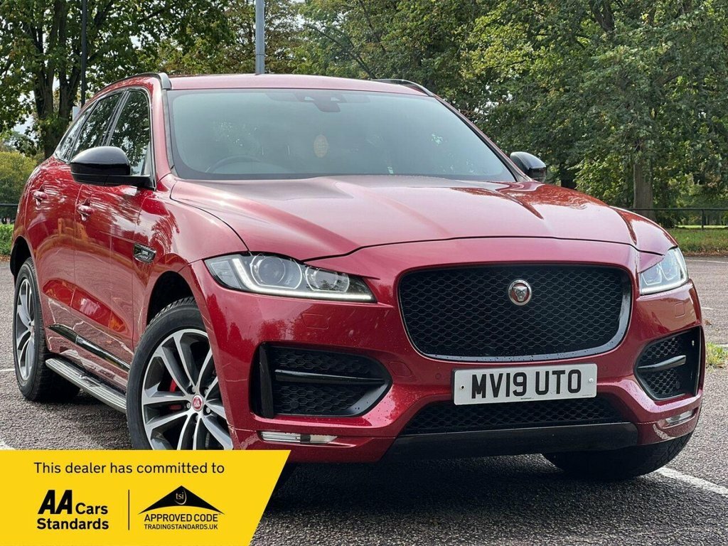 Jaguar F-Pace R-sport Red