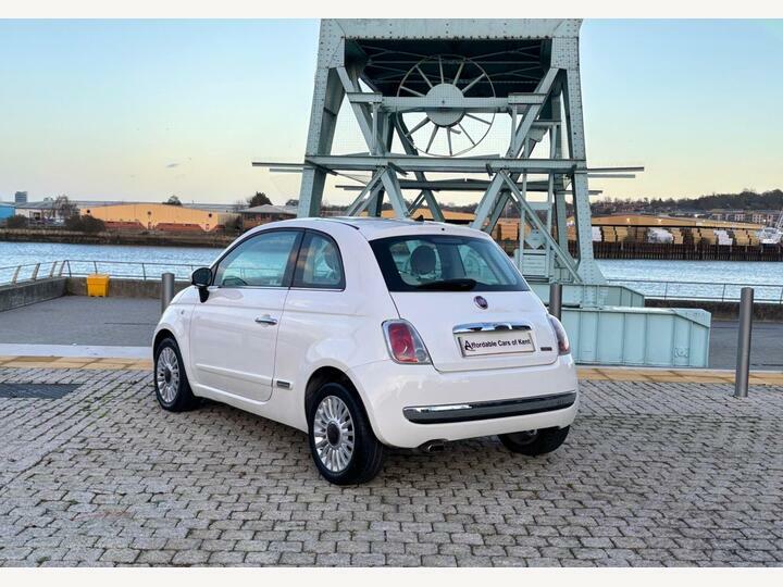 Fiat 500 1.2 Lounge Hatchback Dualogic Euro 4 6 White #3
