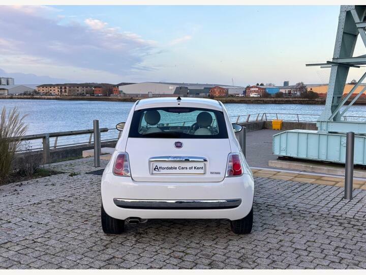 Fiat 500 1.2 Lounge Hatchback Dualogic Euro 4 6 White #5