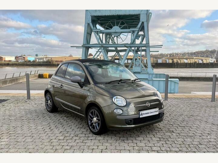 Fiat 500C 1.2 Ltd Edition Dualogic Ss Green