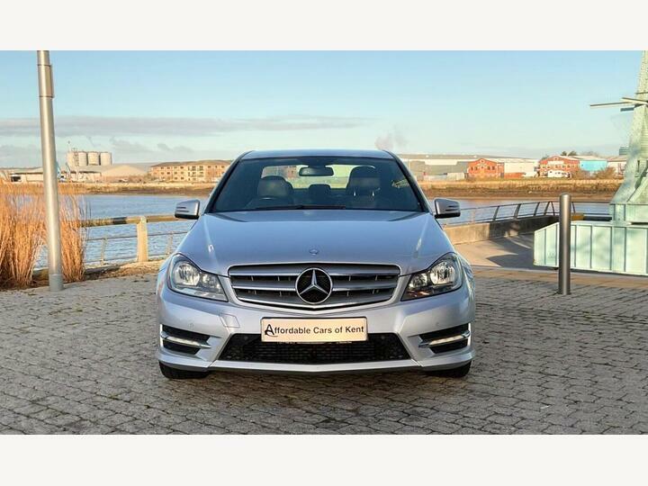 Mercedes-Benz C Class 1.6 C180 Blueefficiency Amg Sport G-tronic Euro 5 Silver