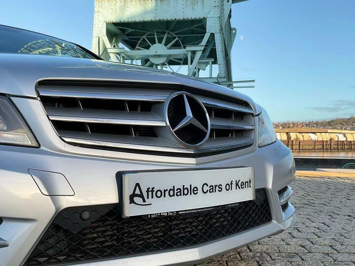 Mercedes-Benz C Class 1.6 C180 Blueefficiency Amg Sport G-tronic Euro 5 Silver #3