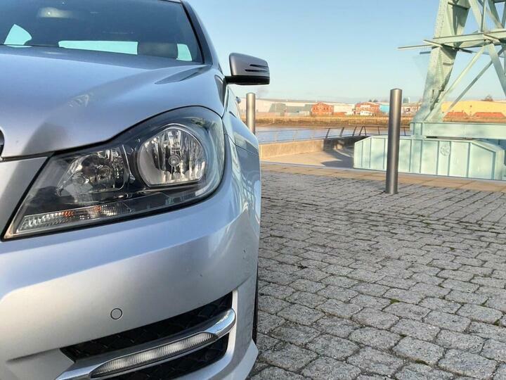 Mercedes-Benz C Class 1.6 C180 Blueefficiency Amg Sport G-tronic Euro 5 Silver #4