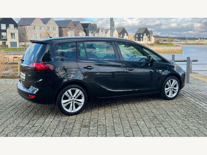 Vauxhall Zafira Tourer 1.4I Turbo Sri Euro 6 SH64RCU Black #6