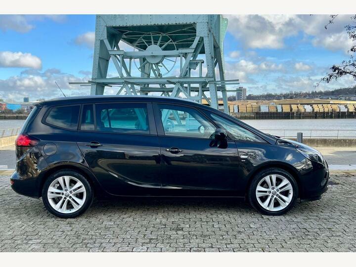 Vauxhall Zafira Tourer 1.4I Turbo Sri Euro 6 SH64RCU Black #3