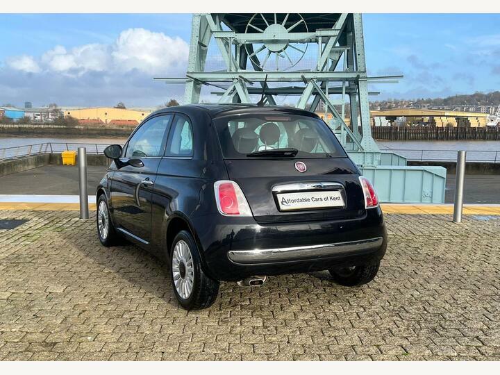 Fiat 500 500 1.2 Lounge Dualogic Euro 4 EU13SUY Black #6