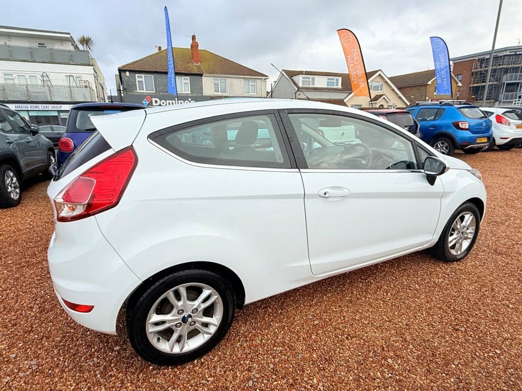 Ford Fiesta 1L Zetec YR66TVJ White #3
