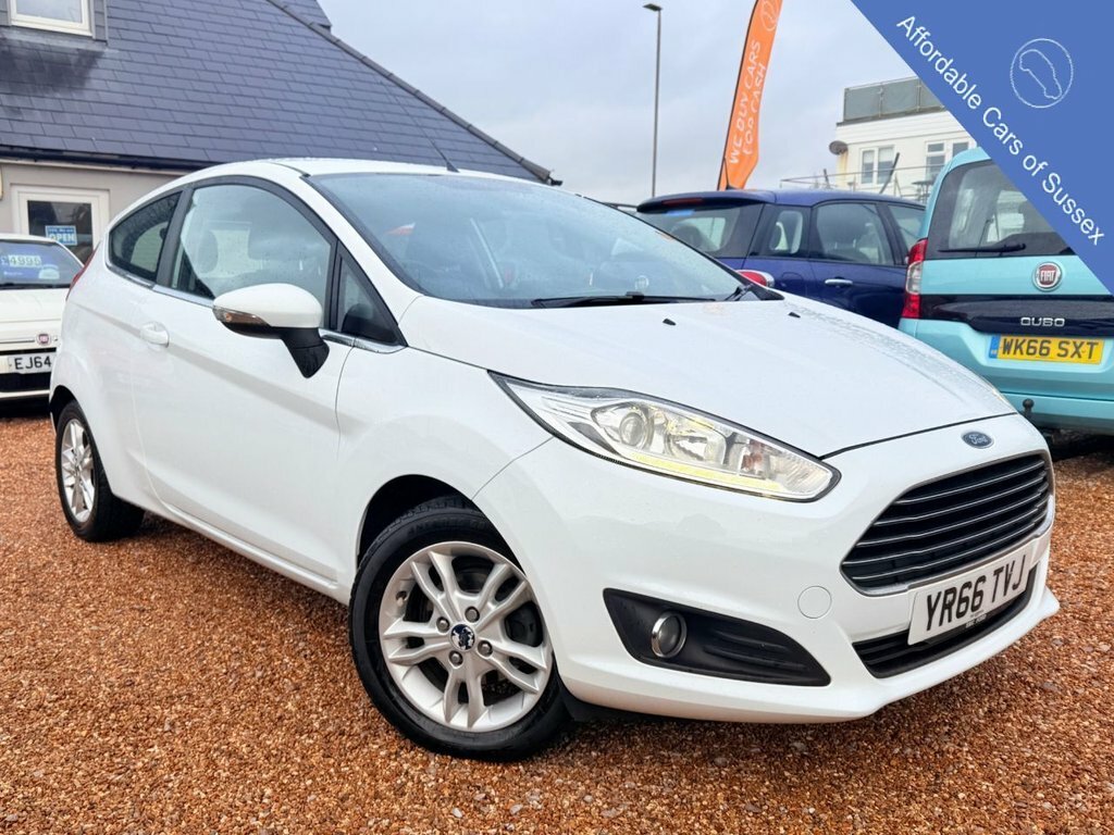 Ford Fiesta 1L Zetec White