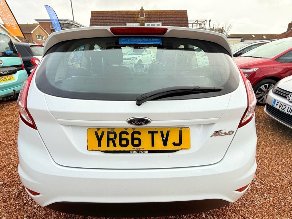 Ford Fiesta 1L Zetec YR66TVJ White #6