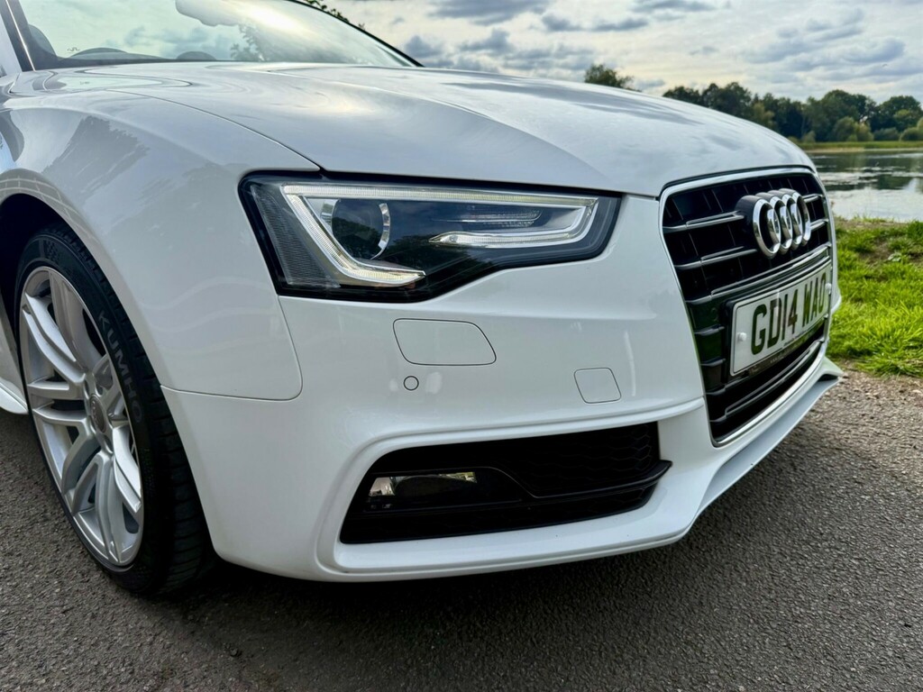 Audi A5 1.8 Tfsi S Line Special Edition Multitronic Euro 6 White #4