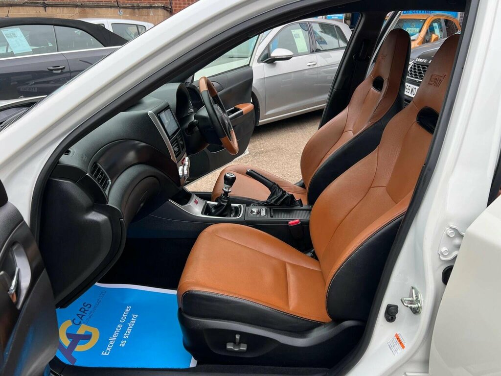 Subaru WRX STI 0L D 0 Bhp White #4