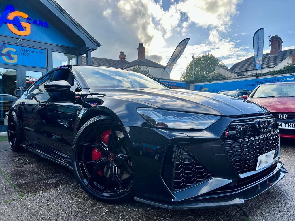 Audi RS7 Hatchback 4.0 Tfsi V8 Vorsprung Sportback Tiptroni Black #3