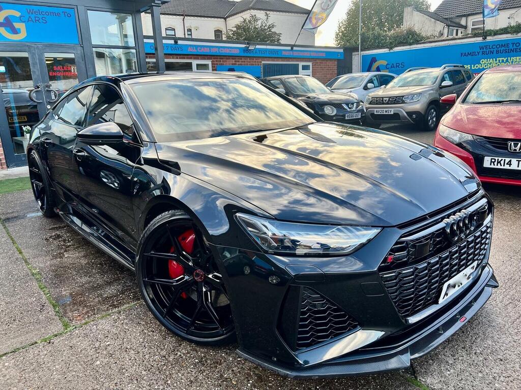 Audi RS7 Hatchback 4.0 Tfsi V8 Vorsprung Sportback Tiptroni Black #4