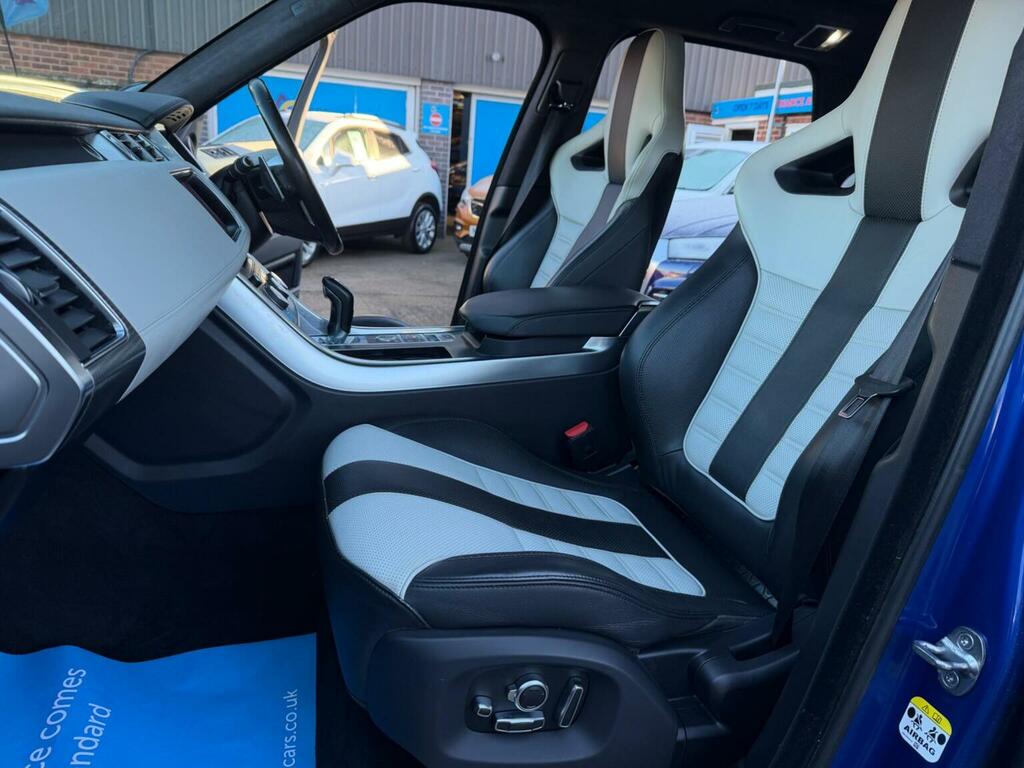 Land Rover Range Rover Sport Suv 5.0 V8 Svr 4Wd Euro 6 Ss 201717 LD17EZR Blue #4